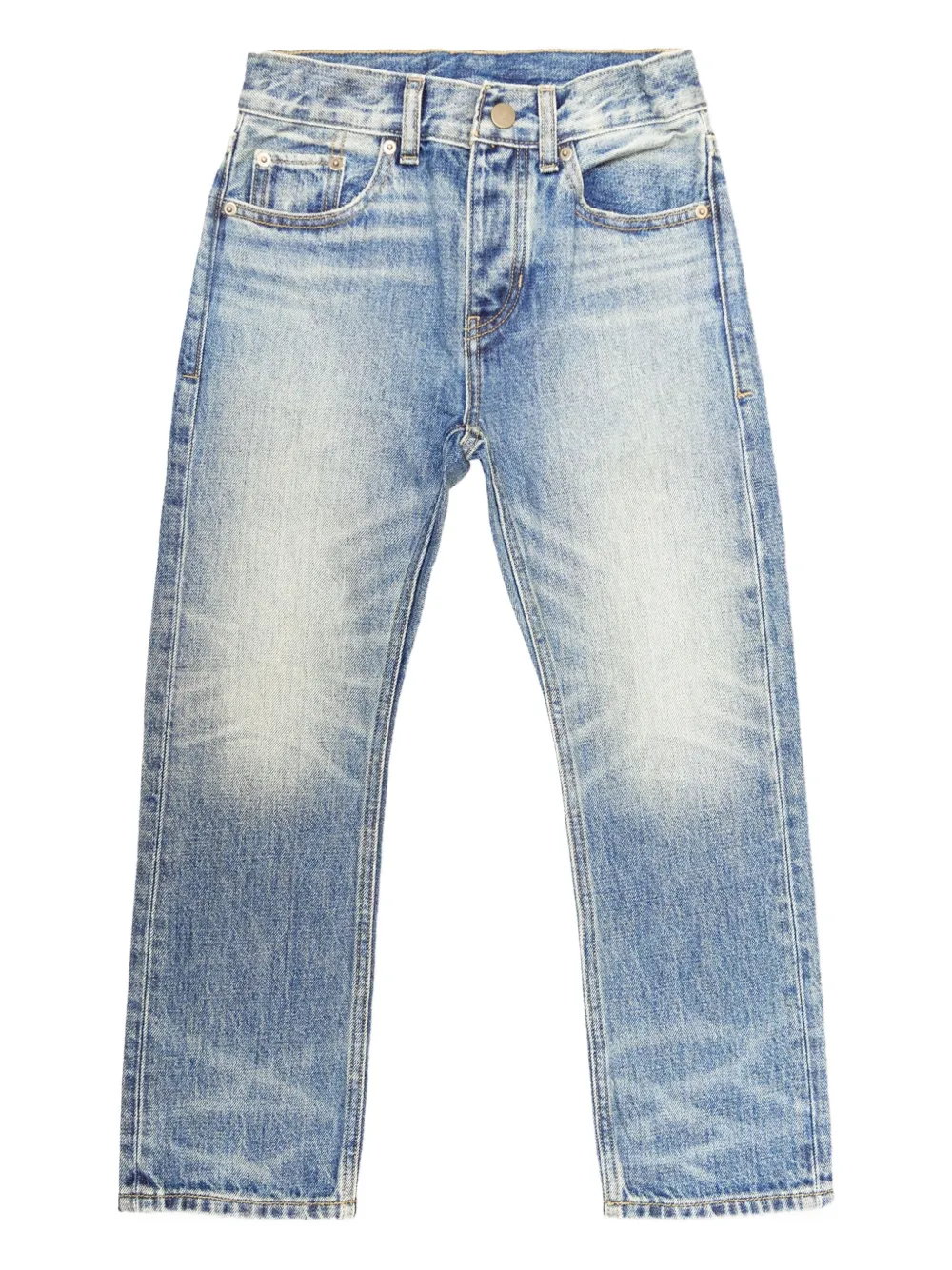 FEAR OF GOD ESSENTIALS KIDS Jeans met vervaagd effect Blauw