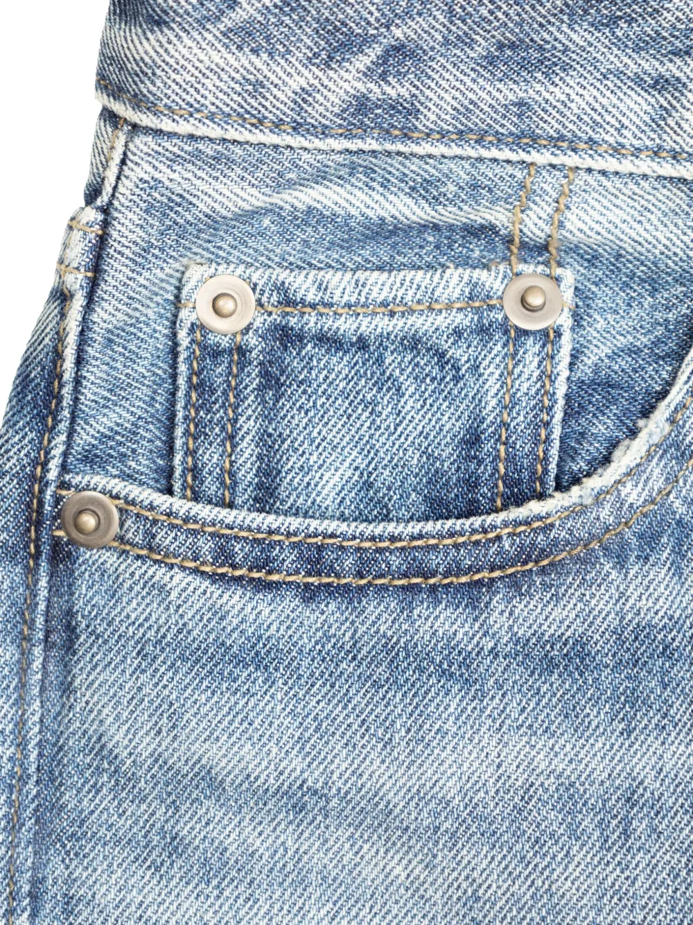 FEAR OF GOD ESSENTIALS KIDS Jeans met vervaagd effect Blauw