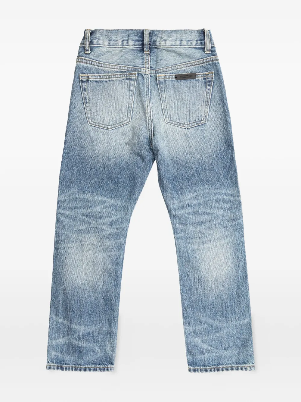 FEAR OF GOD ESSENTIALS KIDS Jeans met vervaagd effect Blauw