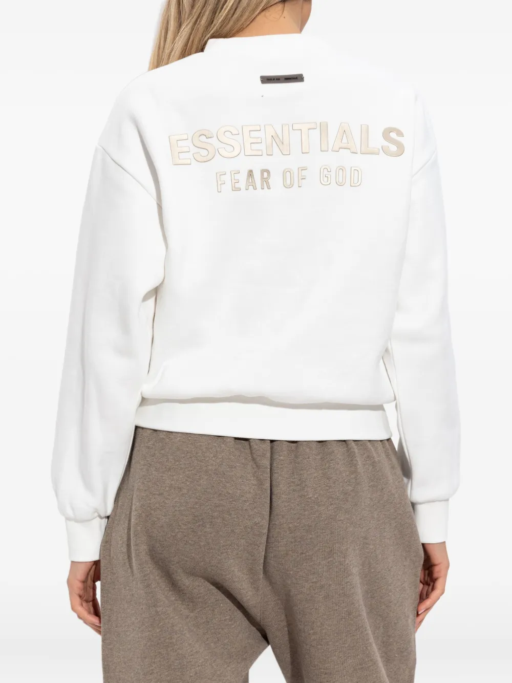 FEAR OF GOD ESSENTIALS Sweater met ronde hals Wit