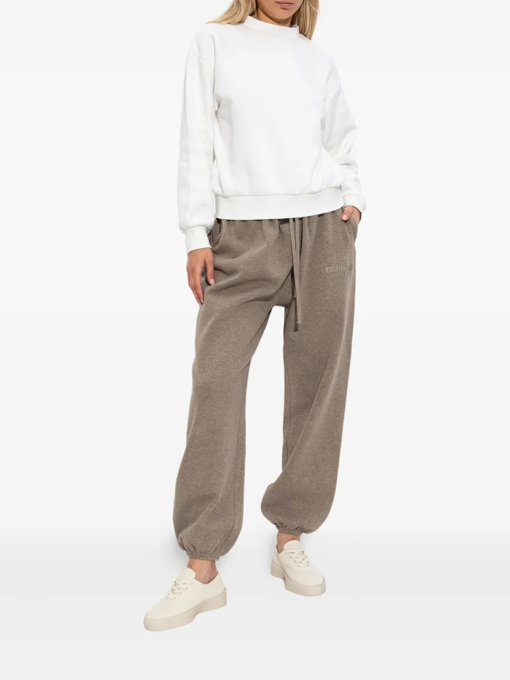 FEAR OF GOD ESSENTIALS Sweater met ronde hals Wit
