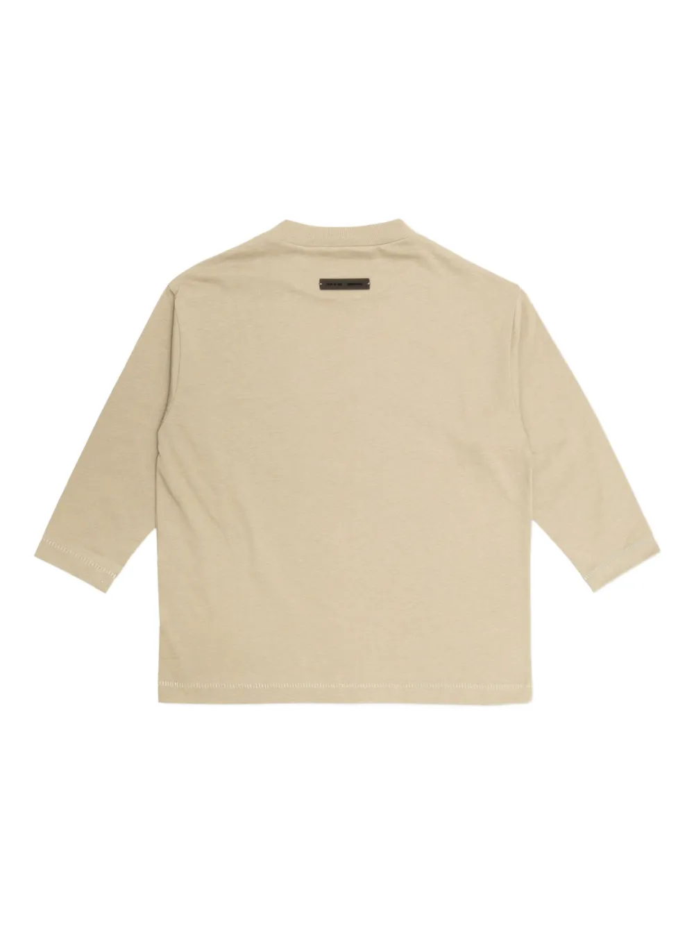 FEAR OF GOD ESSENTIALS KIDS logo-appliqué long-sleeve top | Boys T-Shirts | Image 2