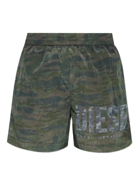 Diesel short de bain à imprimé camouflage