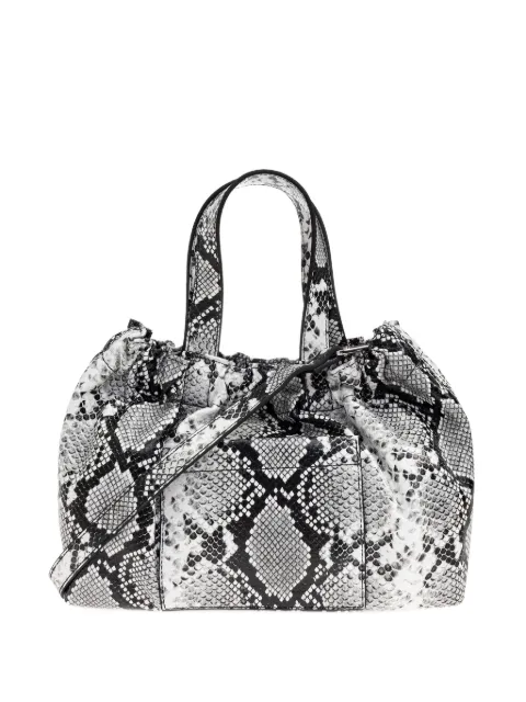 SAMSOE SAMSOE midi Saemmi snakeskin-effect tote bag