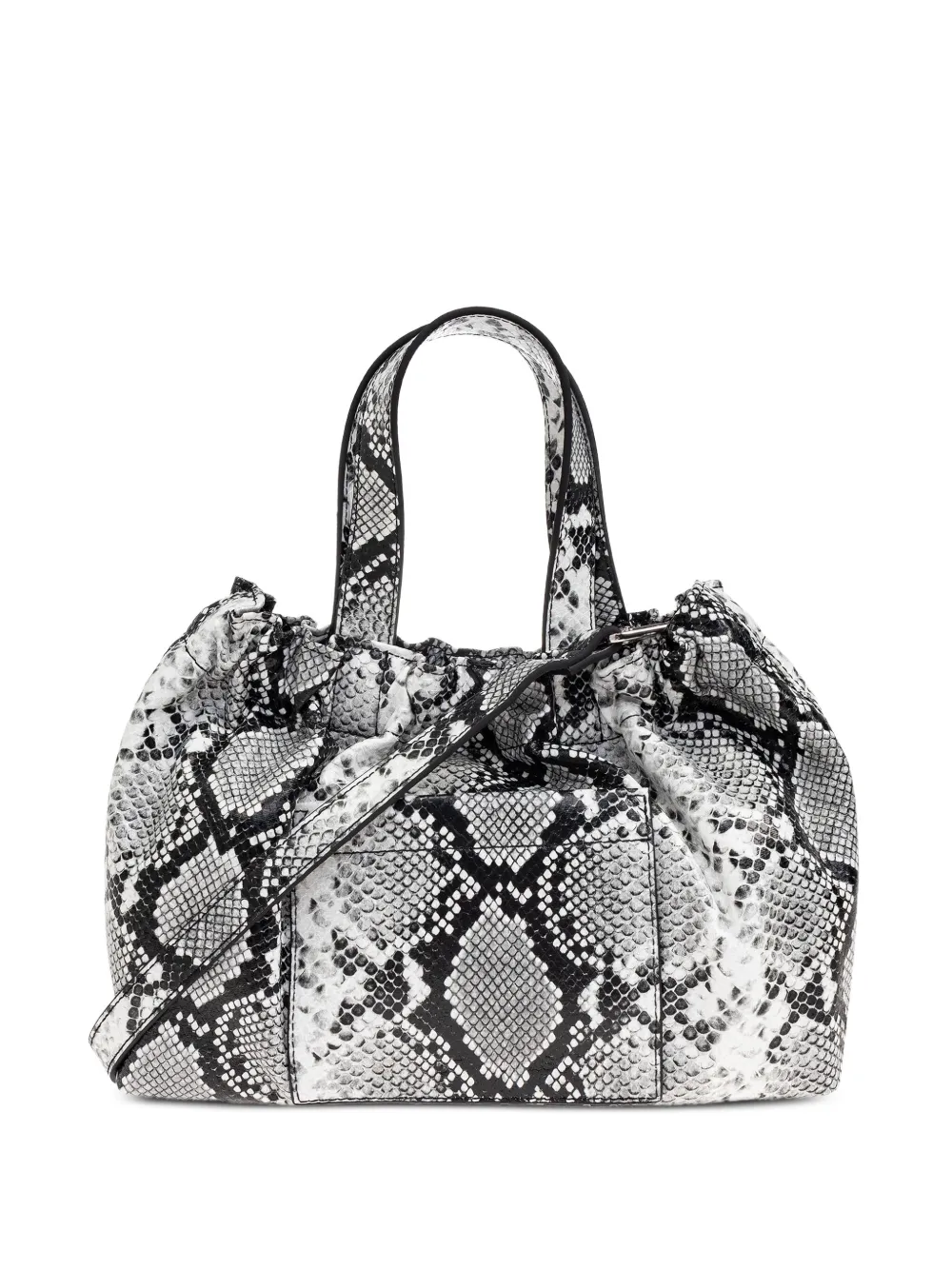 SAMSOE SAMSOE midi Saemmi snakeskin-effect tote bag | gris | Image 1