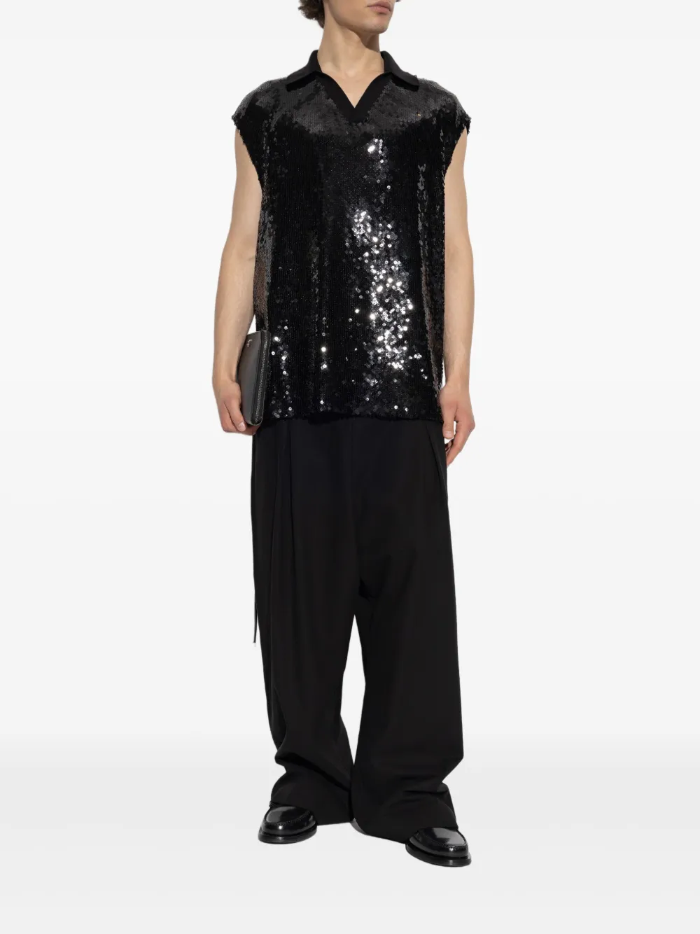 Dolce & Gabbana sequin-embellished top | Vests & Tank Tops | Image 2
