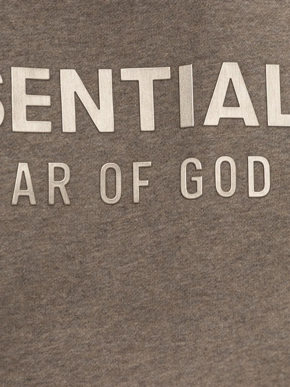 FEAR OF GOD ESSENTIALS Hoodie met capuchon Bruin