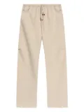 FEAR OF GOD ESSENTIALS drawstring-fastening trousers - TIMBER