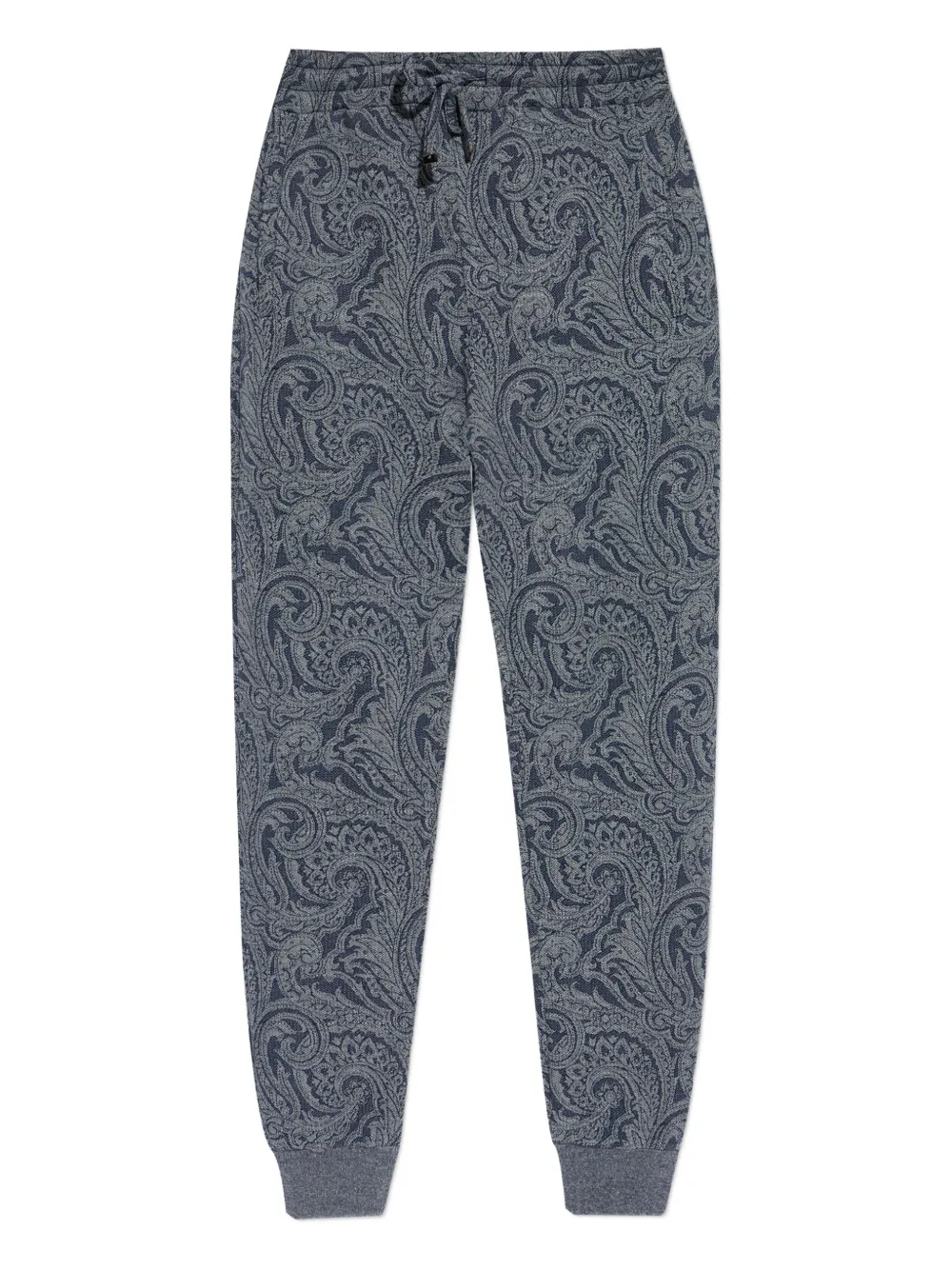 ETRO paisley-print drawstring track pants Blauw