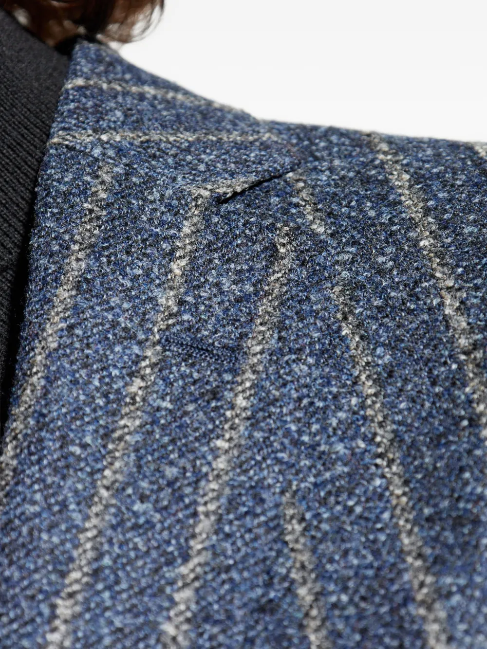 ETRO pinstripe blazer Blauw
