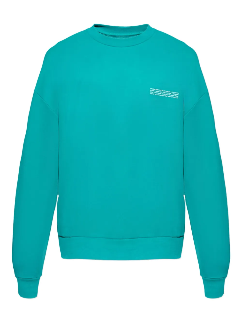 Pangaia sudadera con cuello redondo | verde | Image 1