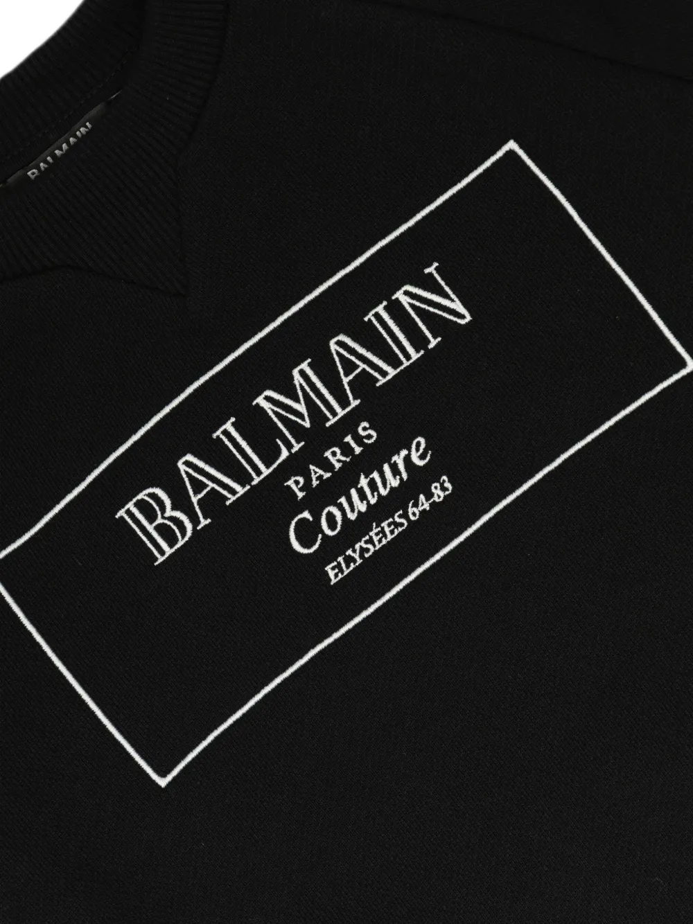 Balmain Kids logo-embroidered sweatshirt 930BC