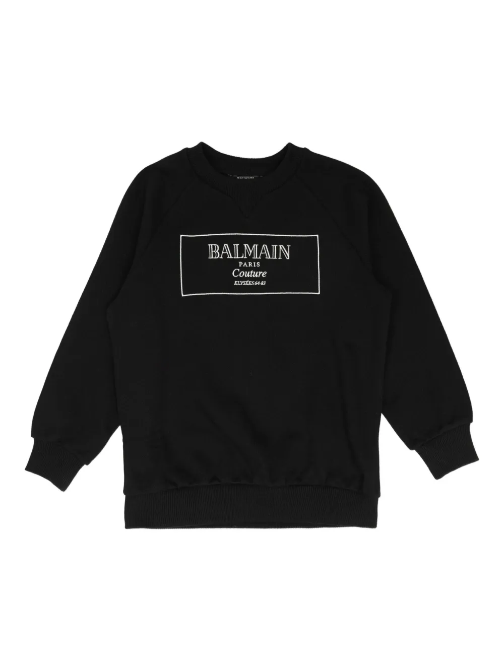 Balmain Kids logo-embroidered sweatshirt 930BC
