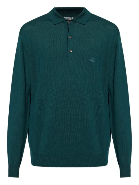 ETRO long-sleeve polo shirt