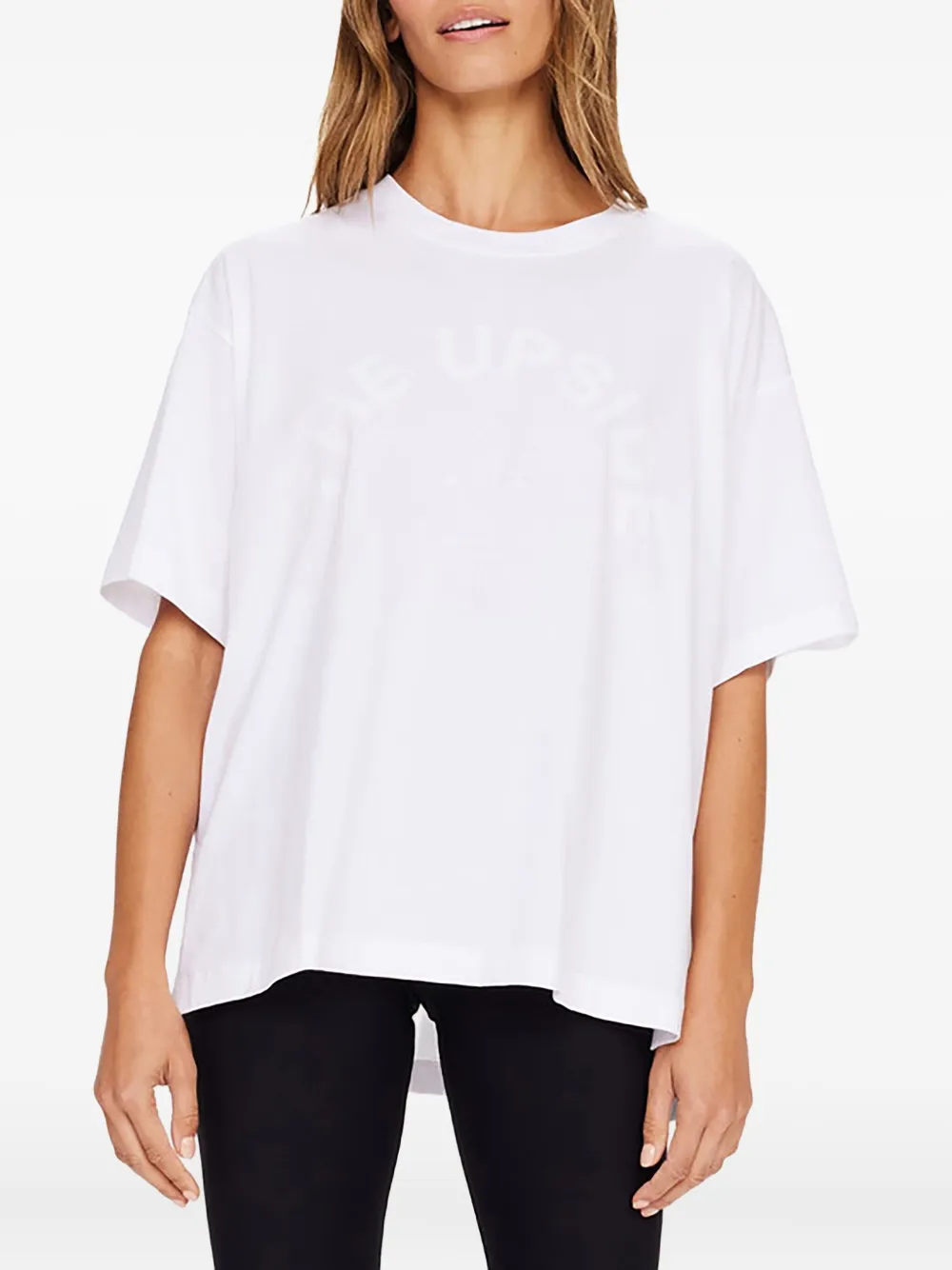 The Upside logo-print T-shirt Wit
