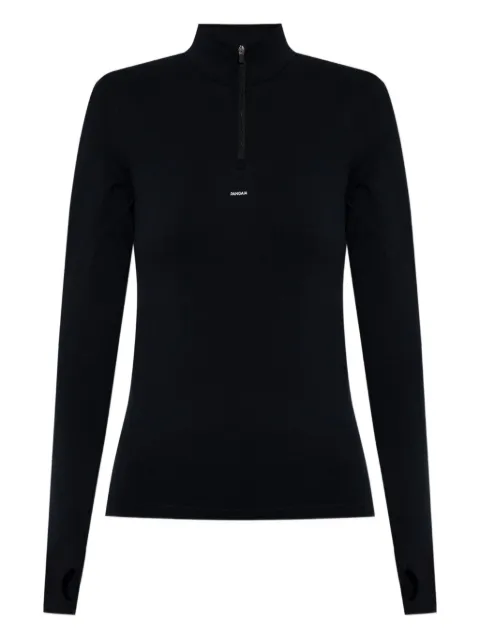 Pangaia quarter-zip performance sweatshirt