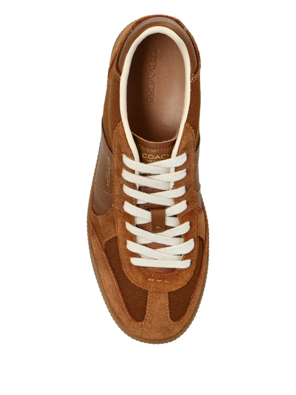 Coach レザースニーカー | ブラウン | FARFETCH JP