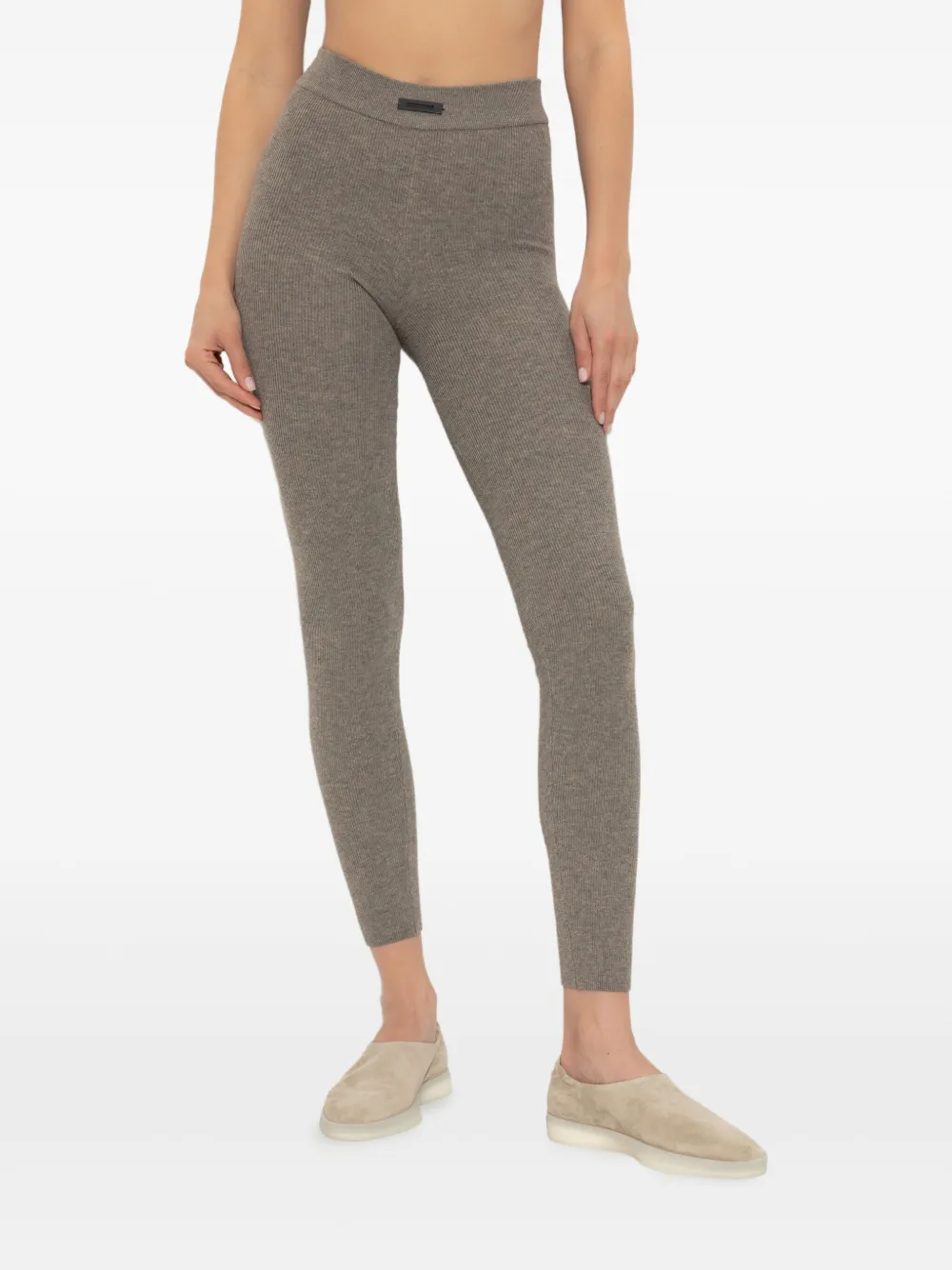 FEAR OF GOD ESSENTIALS Geribbelde legging Grijs