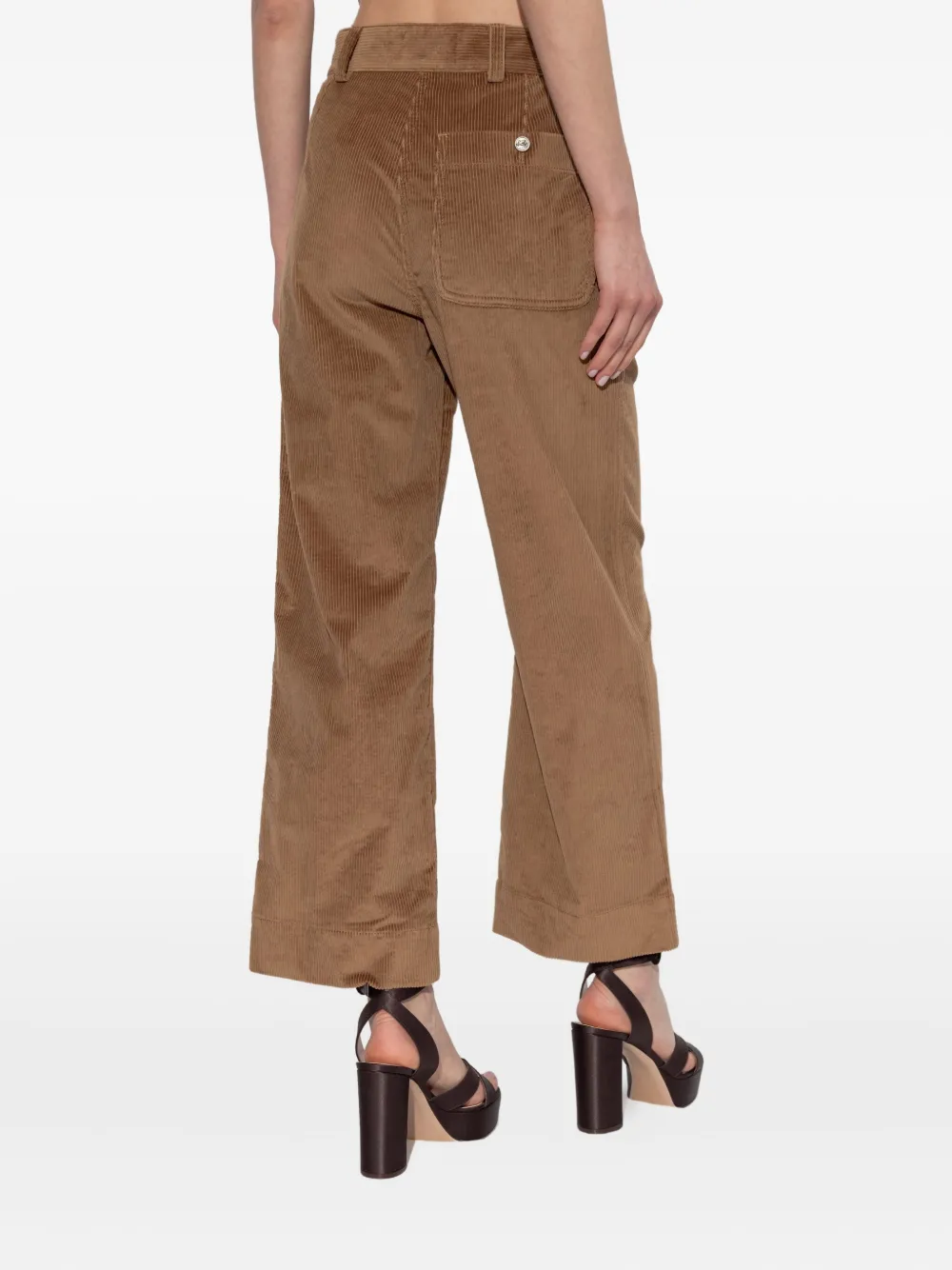 ETRO corduroy trousers Bruin