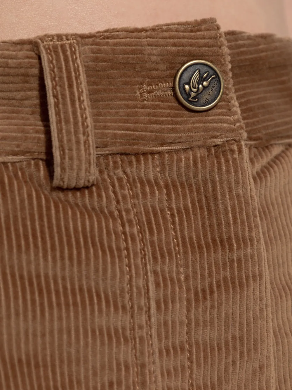 ETRO corduroy trousers Bruin