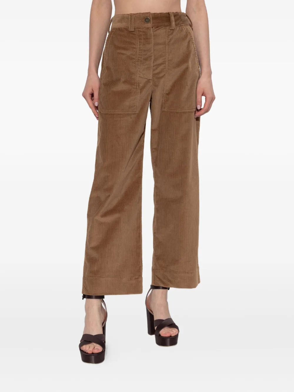 ETRO corduroy trousers Bruin