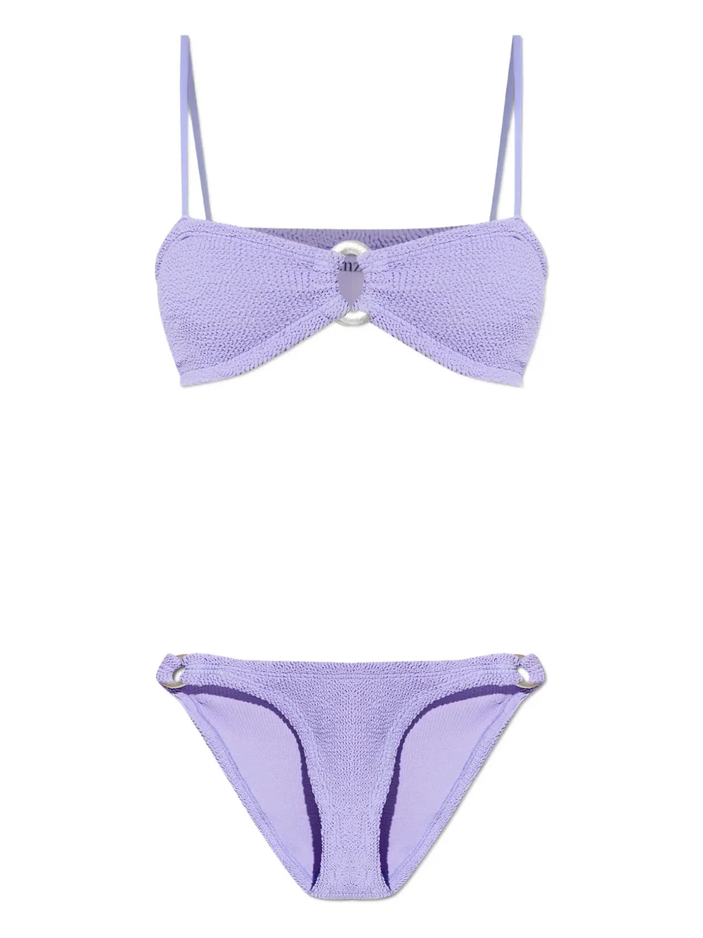 Misty crinkled bikini
