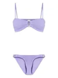 Hunza G Misty crinkled bikini - Purple