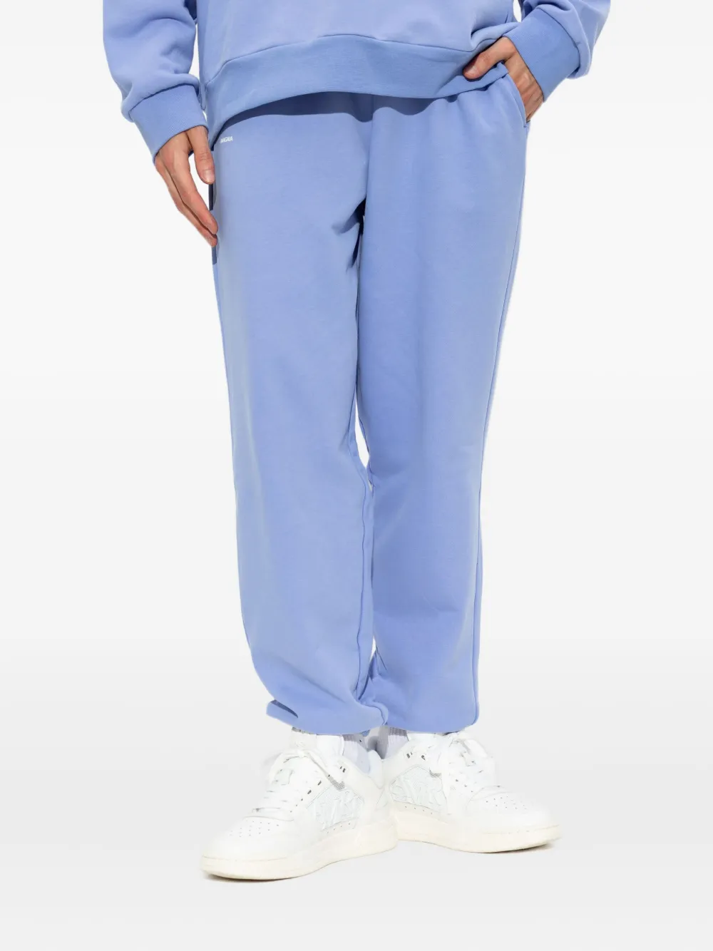 Pangaia cuffed track pants Blauw