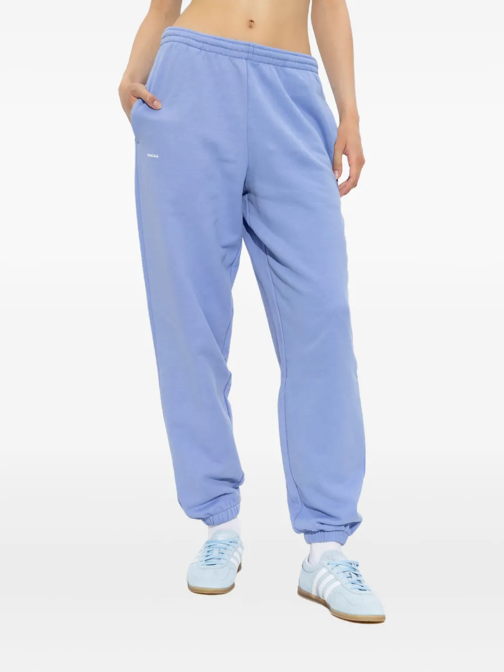 Pangaia cuffed track pants Blauw