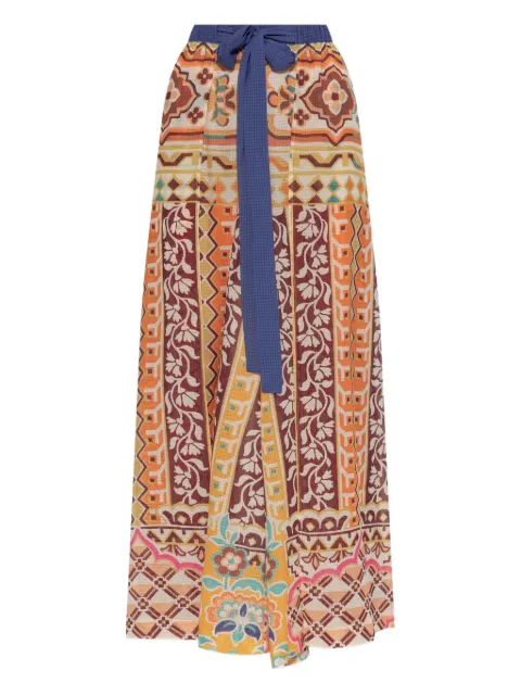 ETRO بنطال منقوش برباط خصر