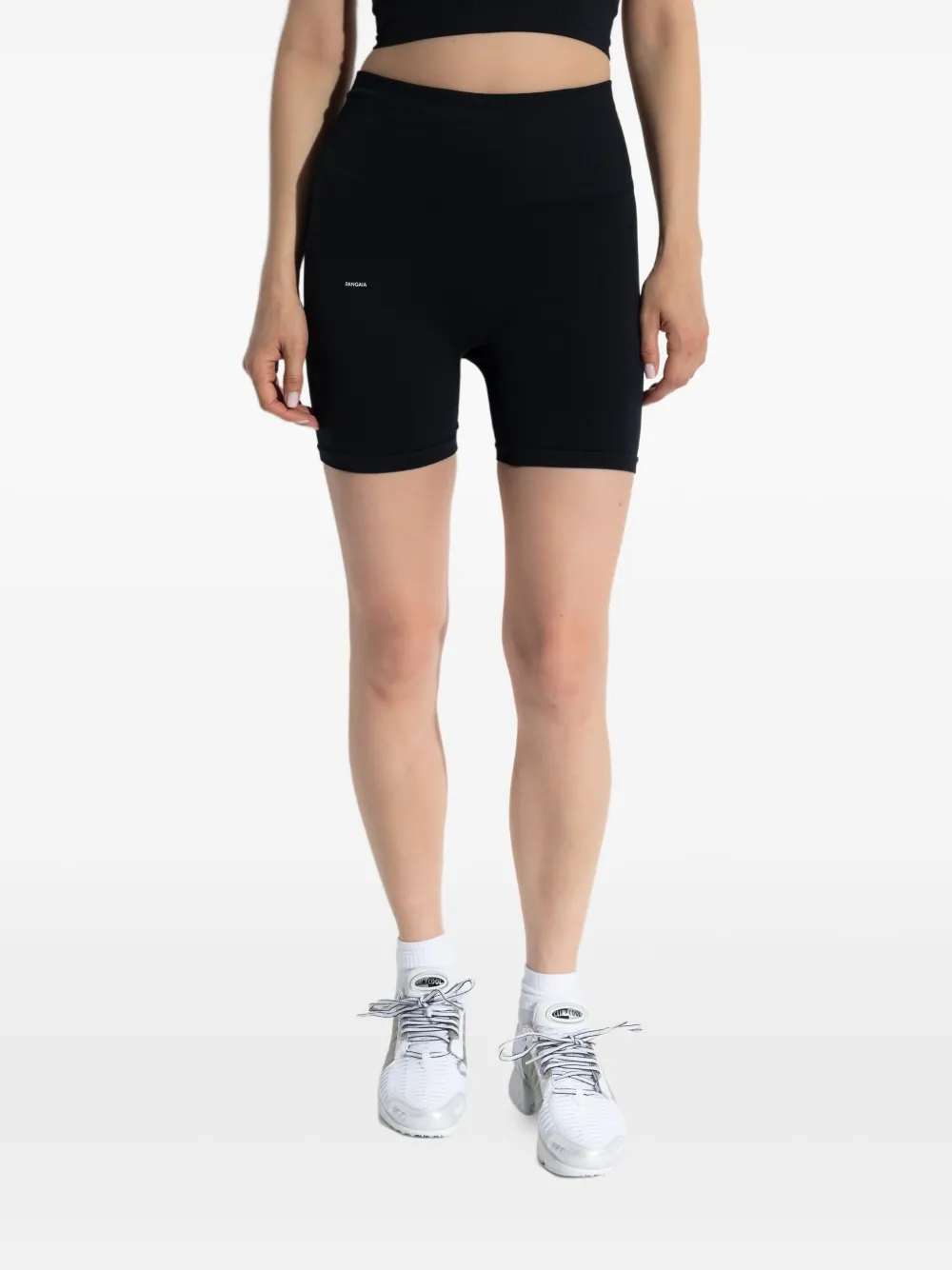 Pangaia Naadloze performance shorts Zwart