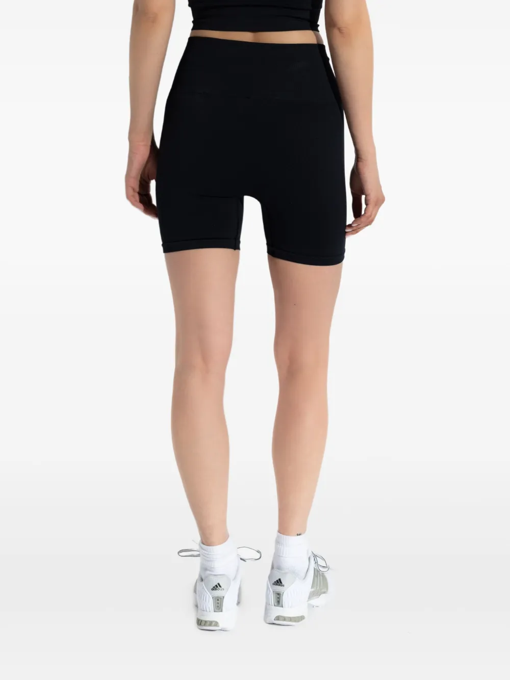Pangaia Naadloze performance shorts Zwart