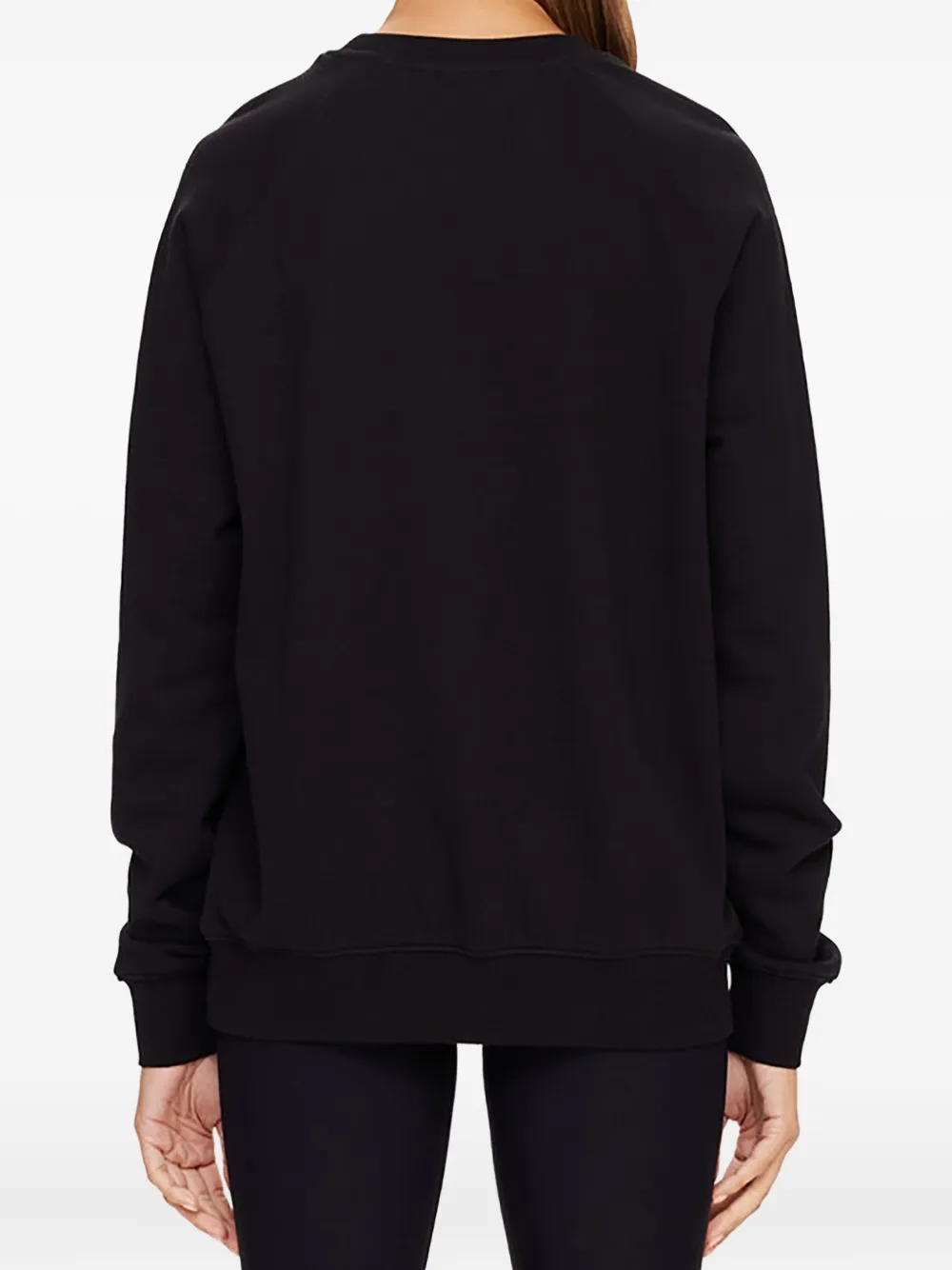 The Upside Sweater met logoprint Zwart
