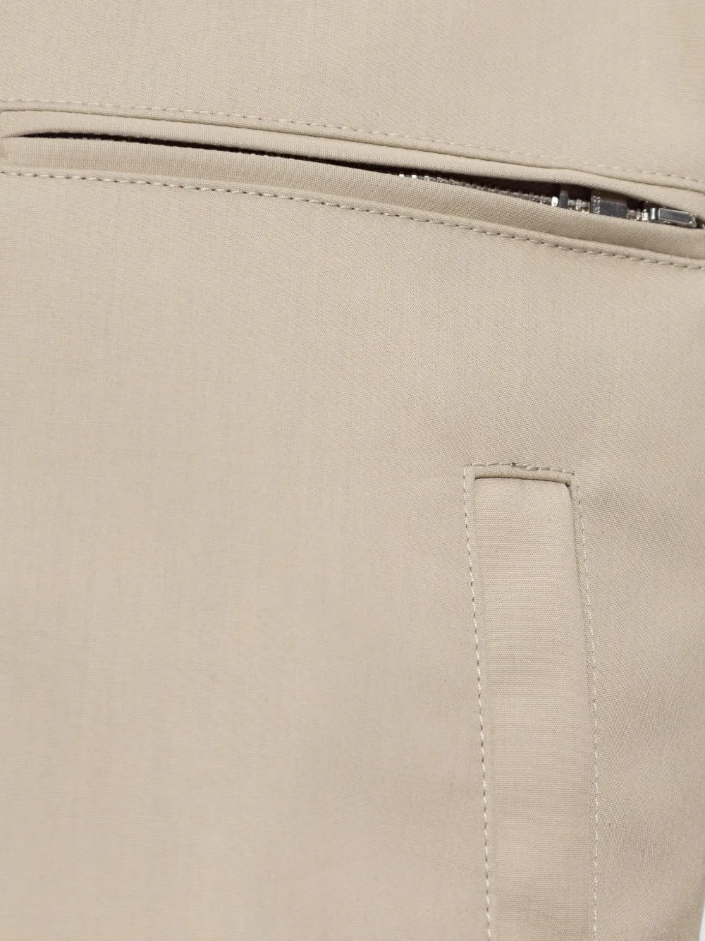 Jw Anderson Cropped Zip-front Jacket In Neutral