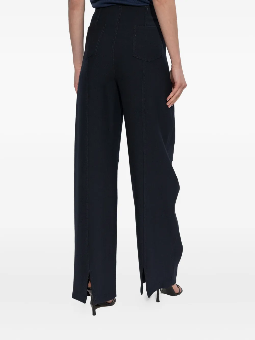 ETRO zip-pocket trousers Zwart