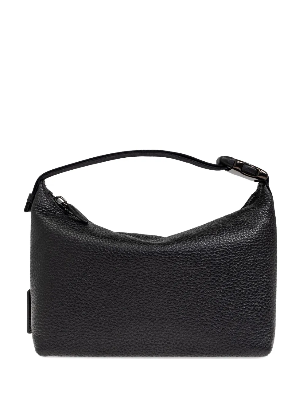 Coach pebble leather top-handle bag Zwart
