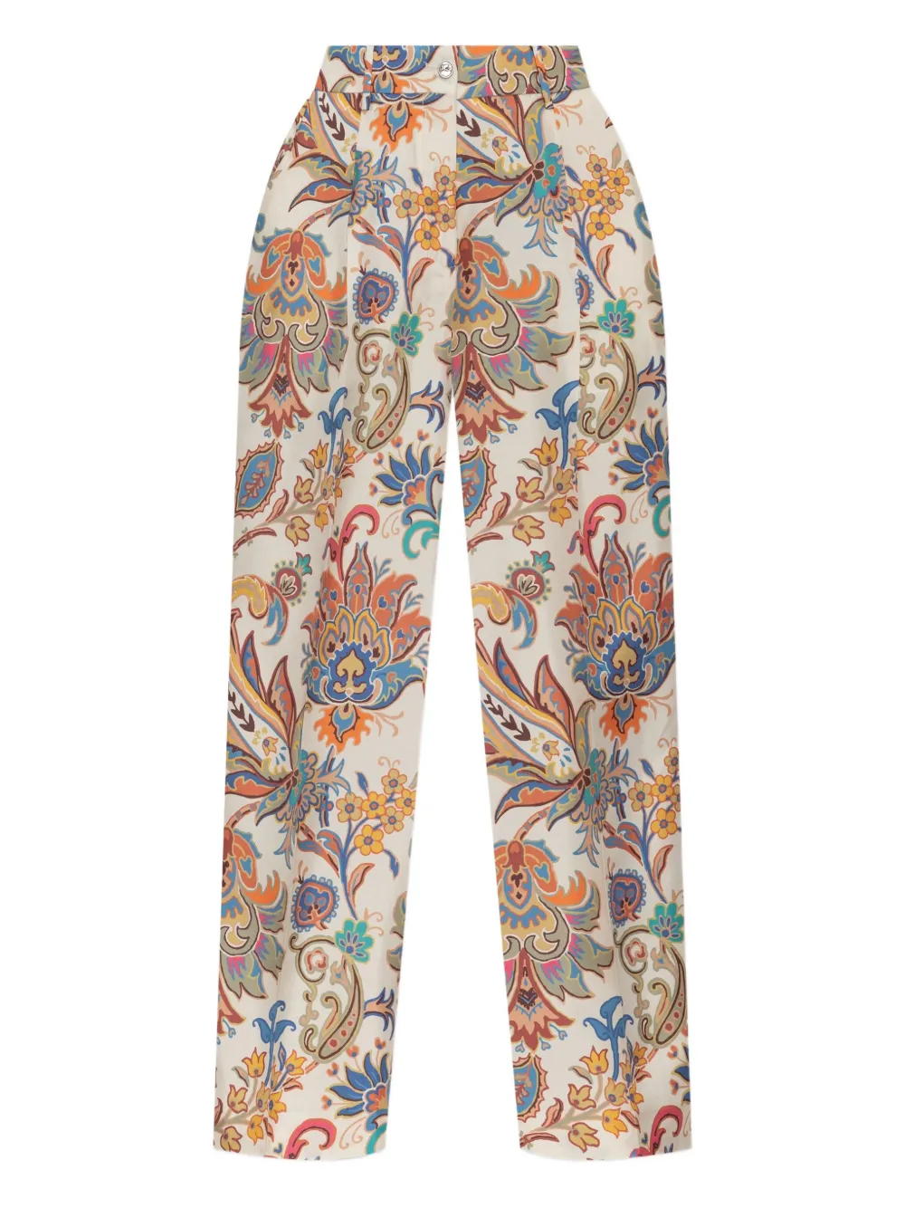 ETRO paisley-print trousers Beige