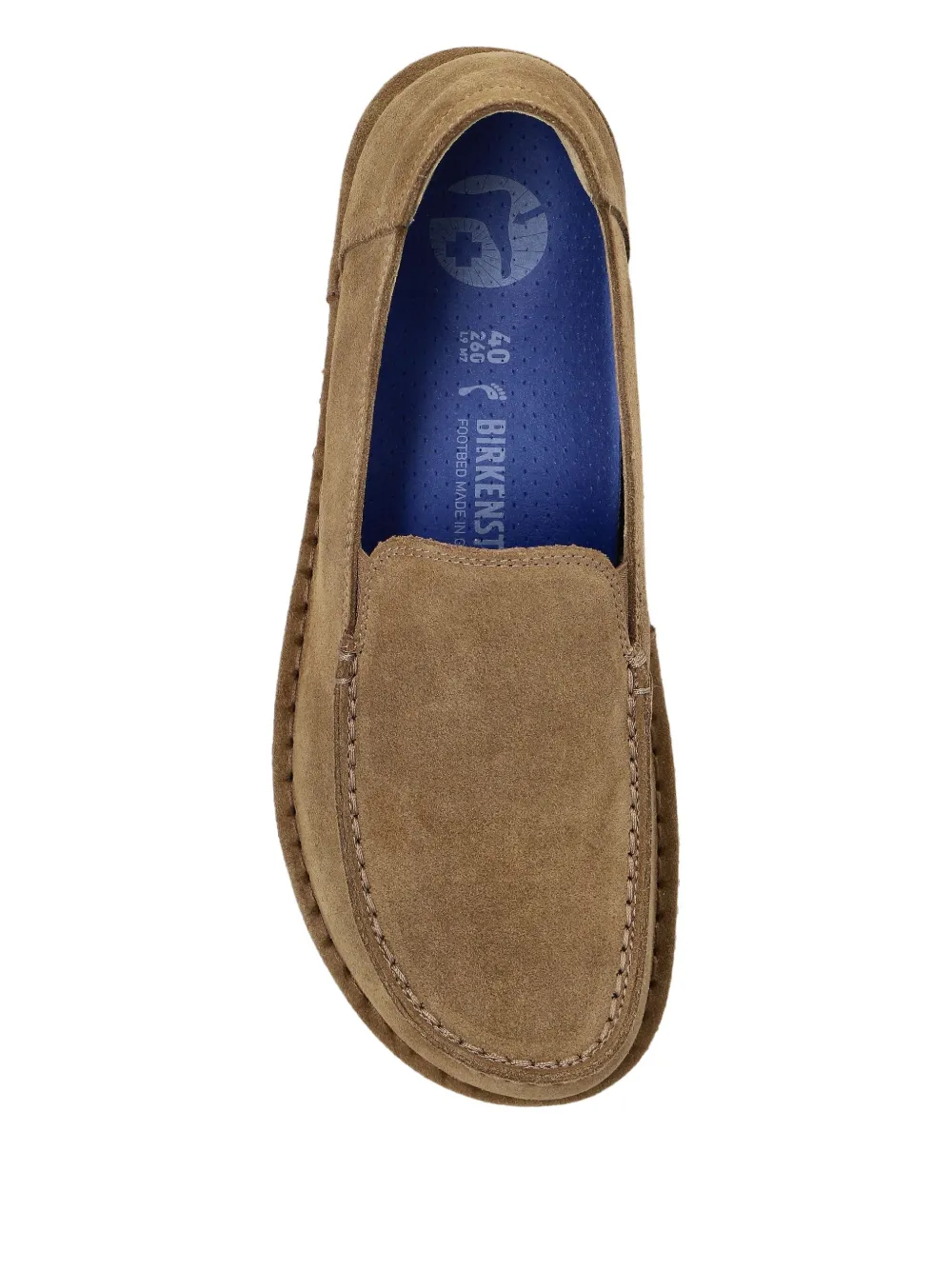 Birkenstock Utti suede slip-on shoes Bruin