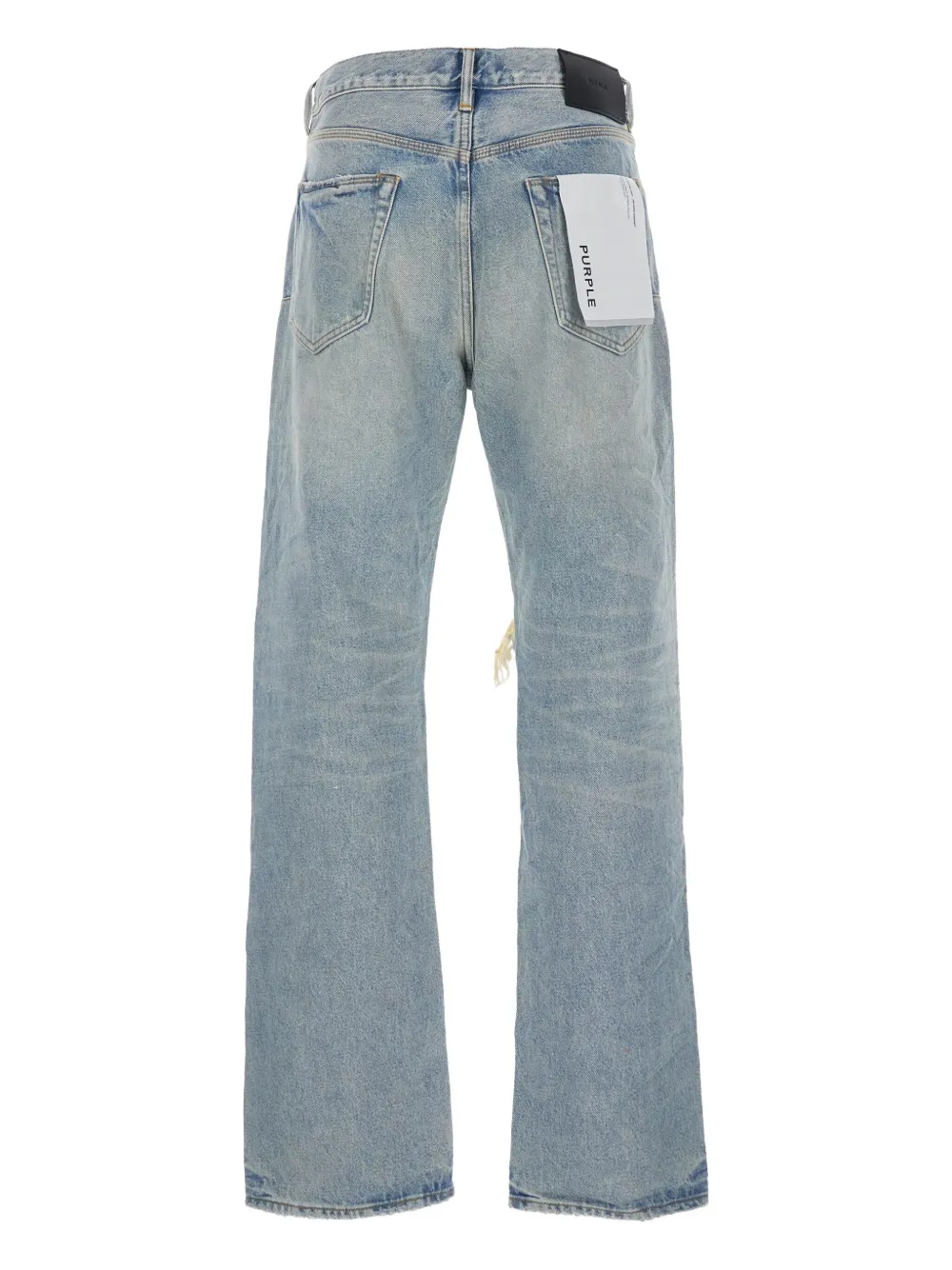 Purple Brand logo-patch ripped jeans | Regular & Straight-Leg Jeans | Image 2