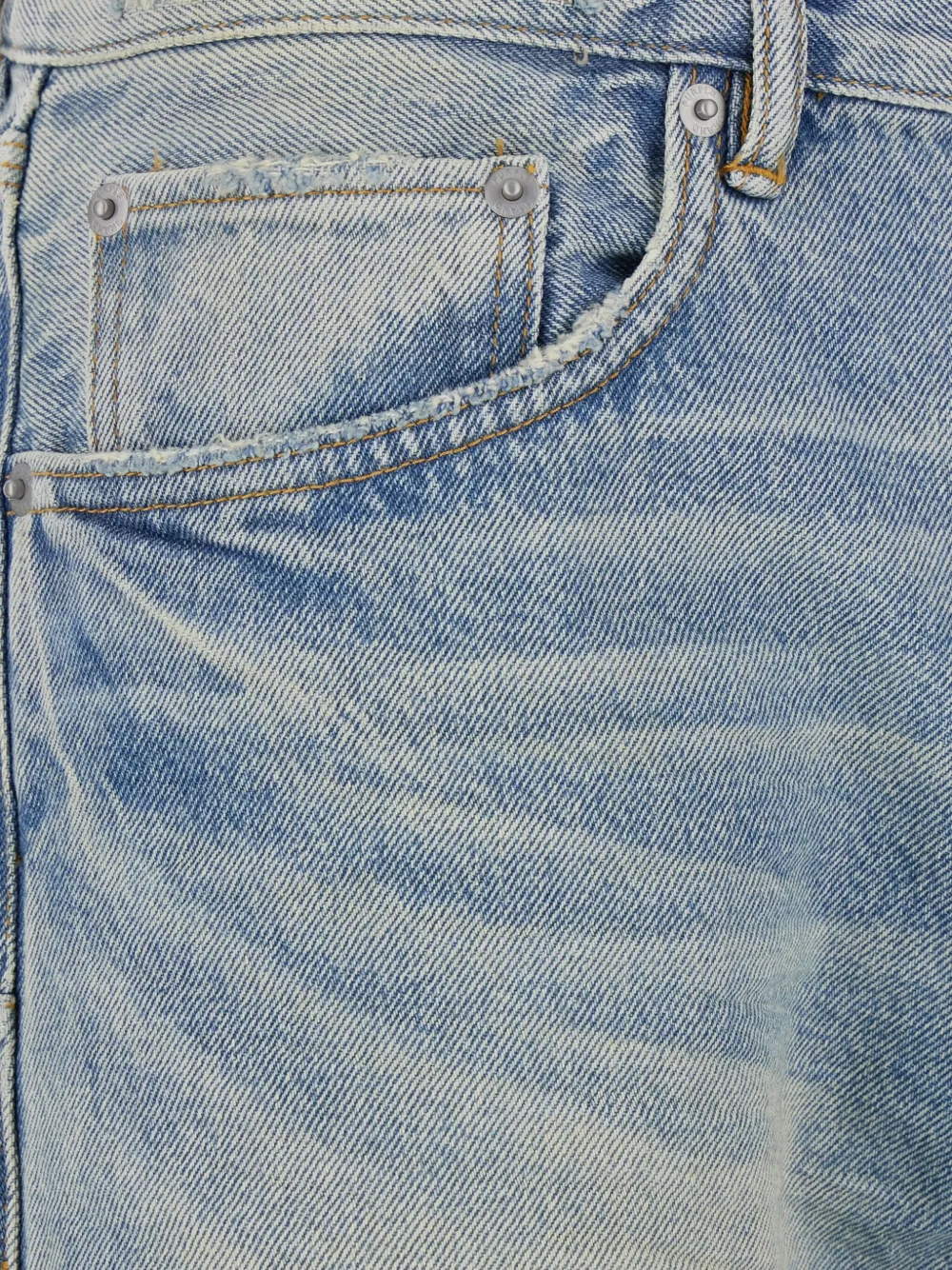 Purple Brand Jeans met logopatch Blauw