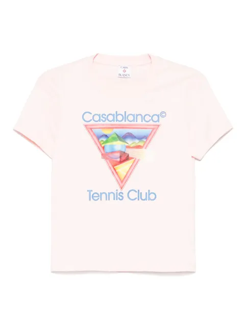 Casablanca Tennis Club graphic-print t-shirt