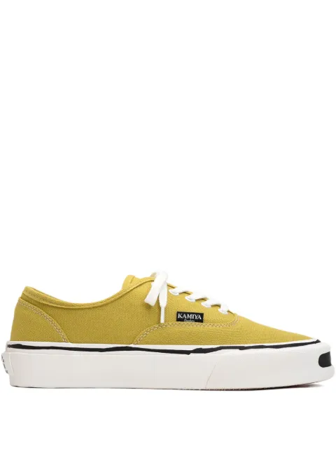 KAMIYA  Herc canvas lace-up sneakers