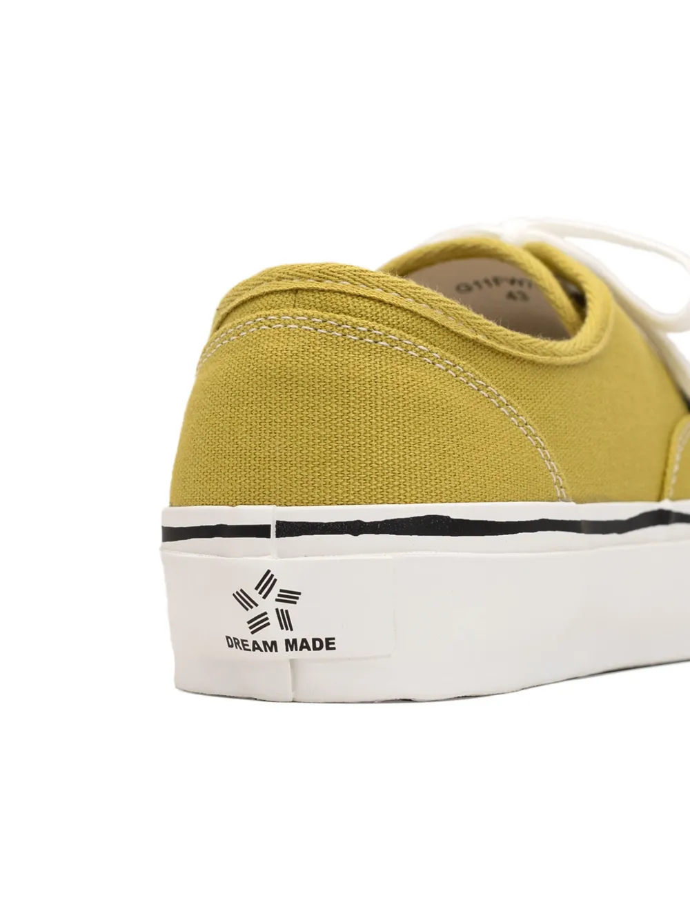 KAMIYA Herc canvas sneakers Geel