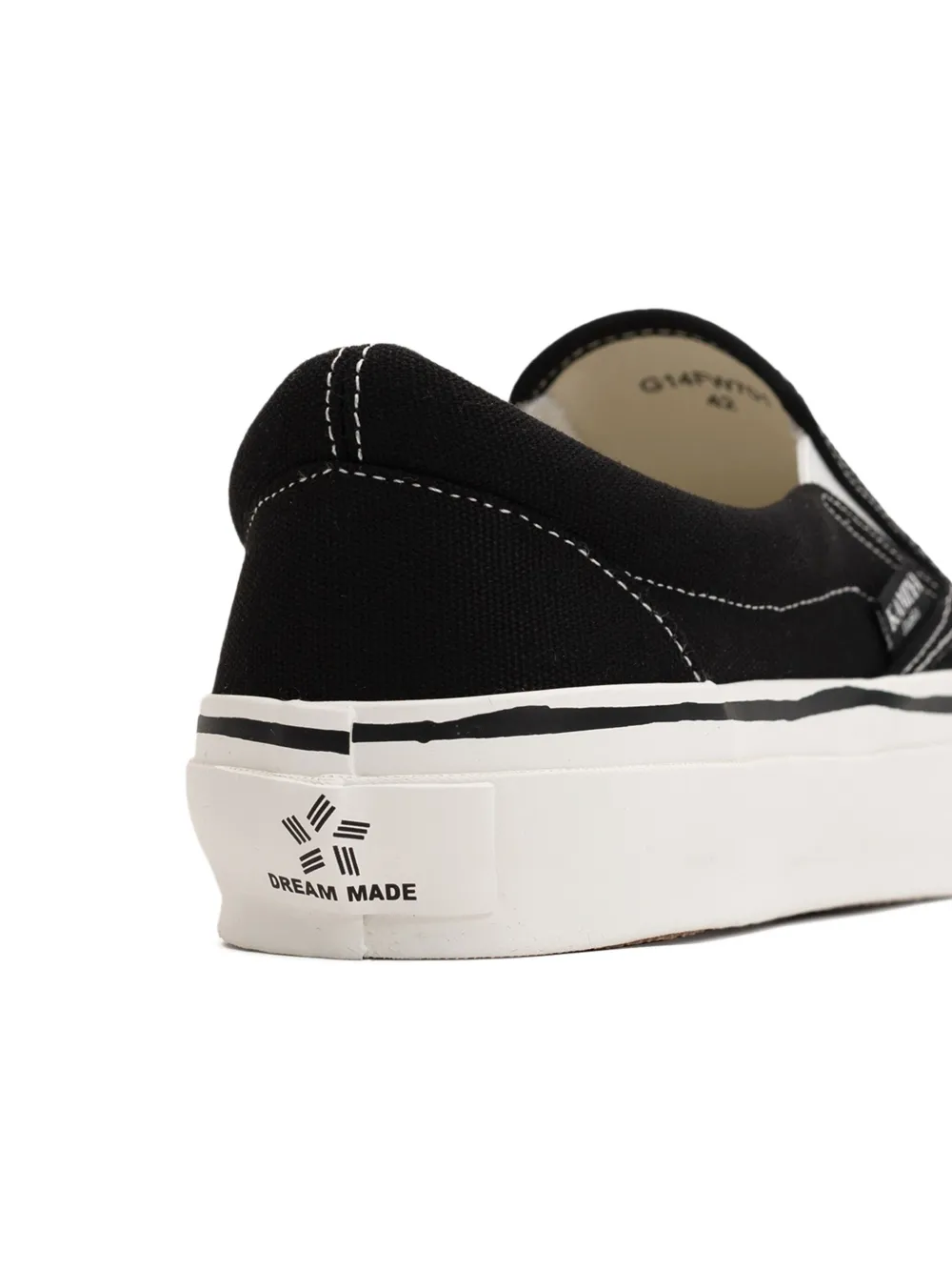 KAMIYA Cornell slip-on sneakers Zwart