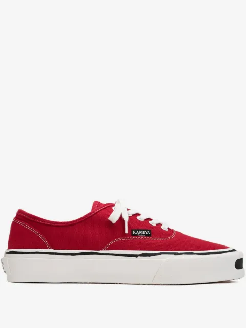 KAMIYA  Herc canvas lace-up sneakers