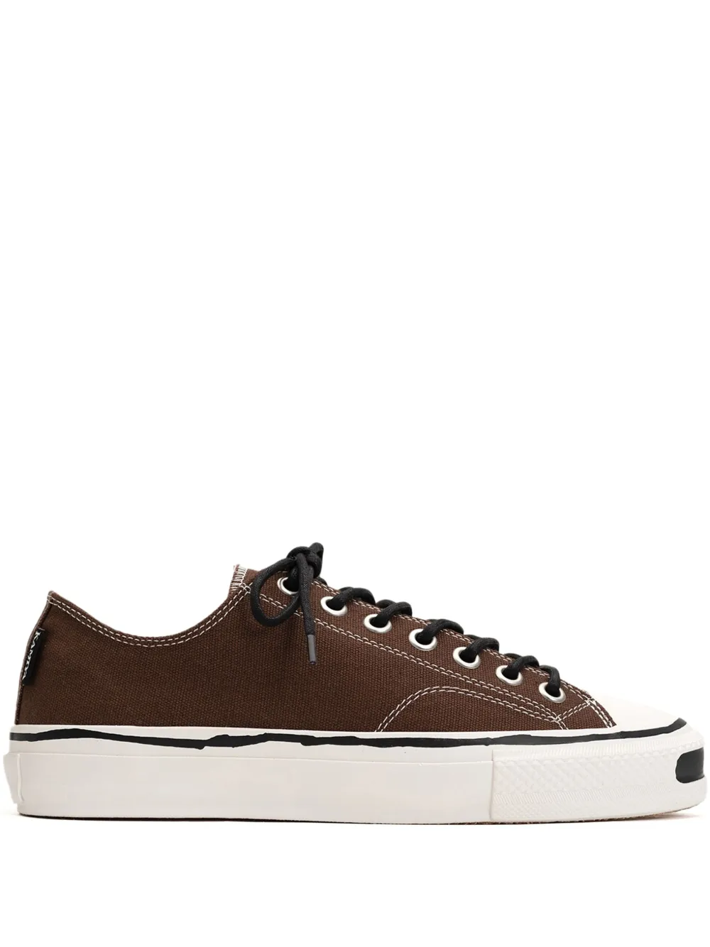 KAMIYA Joey vulcanised-sole sneakers Brown