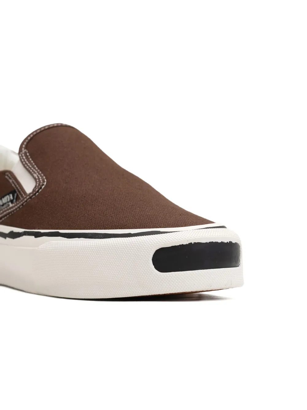 KAMIYA Cornell slip-on sneakers Brown