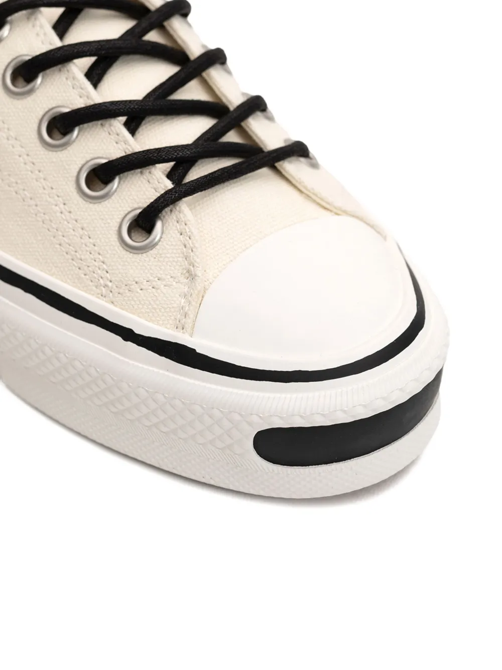 KAMIYA Joey vulcanized cotton sneakers White