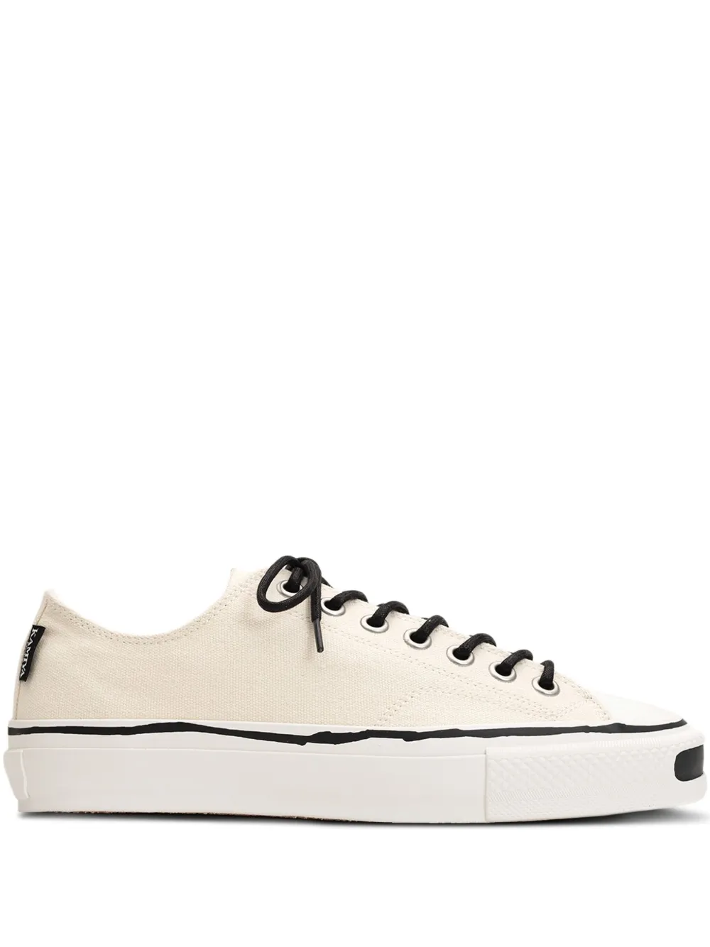 KAMIYA Joey vulcanized cotton sneakers White