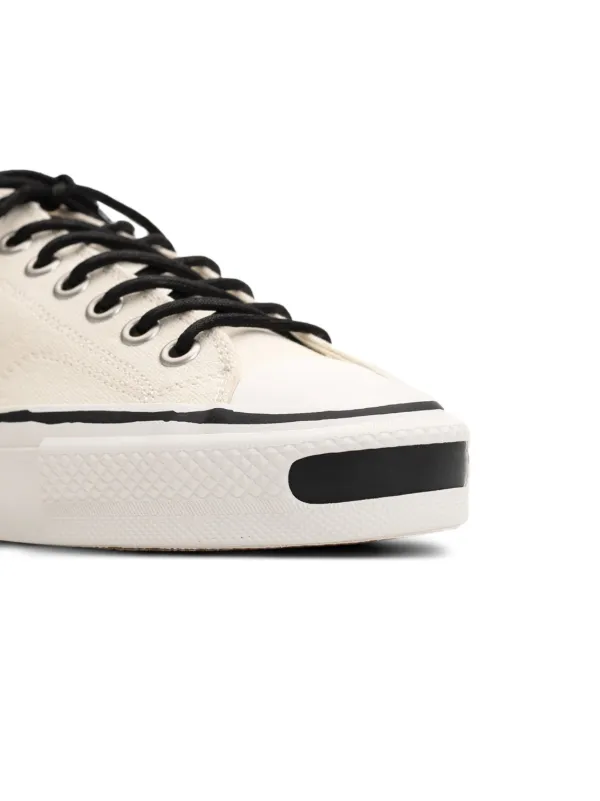 KAMIYA Joey Vulcanized Cotton Sneakers | White | FARFETCH CA